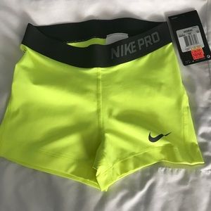 Nike spandex shorts